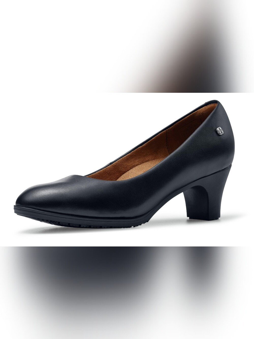 Women Shoe For Crews Olivia Water/Slip-Resistant Heel Dress Work Comfy Black 9.5